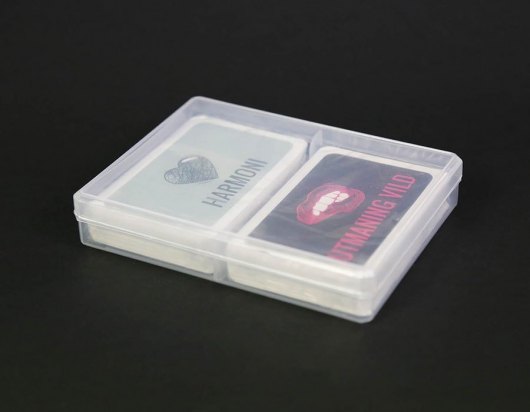 Indpakninger - Plastbox för två kortlekar